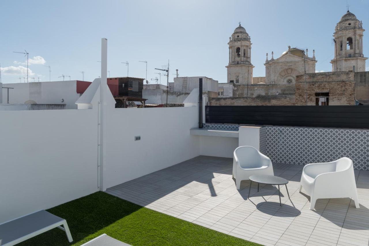 Apartament Atico Gades De La Catedral Kadyks Zewnętrze zdjęcie