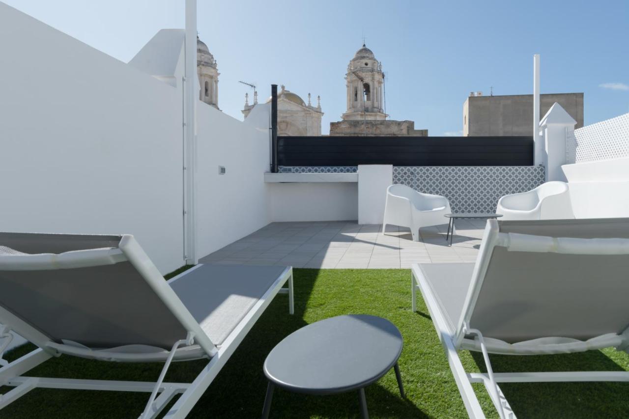 Apartament Atico Gades De La Catedral Kadyks Zewnętrze zdjęcie